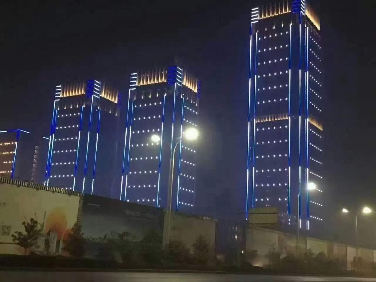 led點光源樓體亮化工程有什么作用它如何實現(xiàn)聯(lián)動動畫？