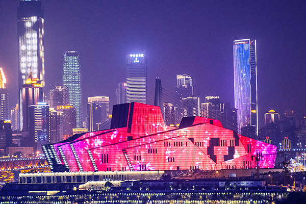 led點(diǎn)光源景觀亮化戶外樓體亮化專用_首選華宇星(圖2)